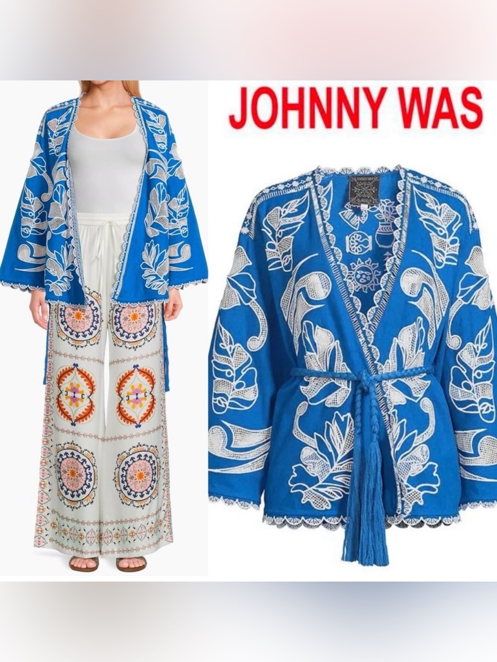 Johnny Was Jodie Floral Kimono